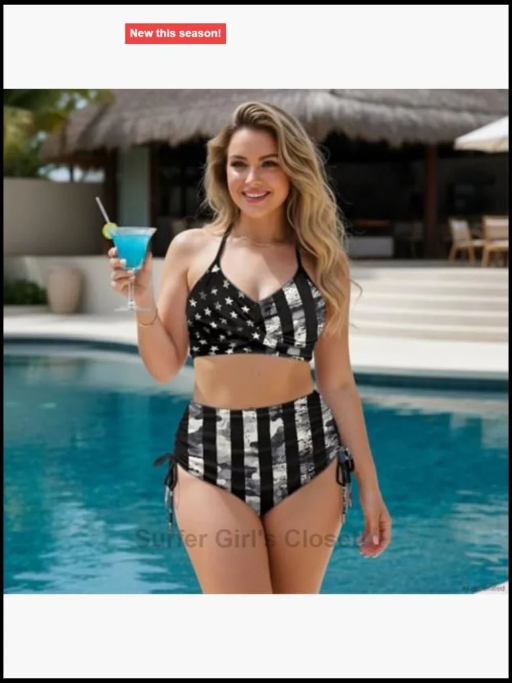 Matching Couples Swimsuits Bikini Set Men Swim Trunks Summer Beach